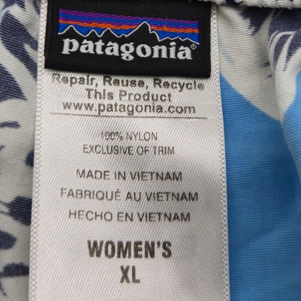 Patagonia Shorts Womens XL Floral Nylon Board Swim Trunks STY57041SP15 Stain - Picture 4 of 11